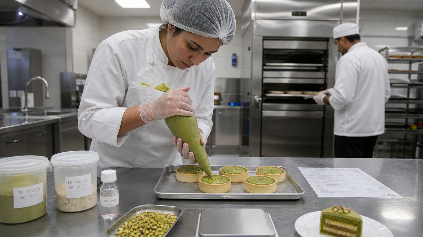 Pistachio Rose Matcha Dessert Premix